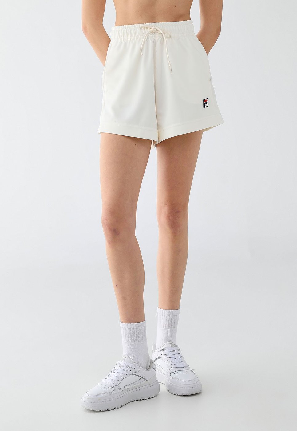 Imagem principal Shorts Feminino Fila Heritage Off-White off-white white Fila off-white white