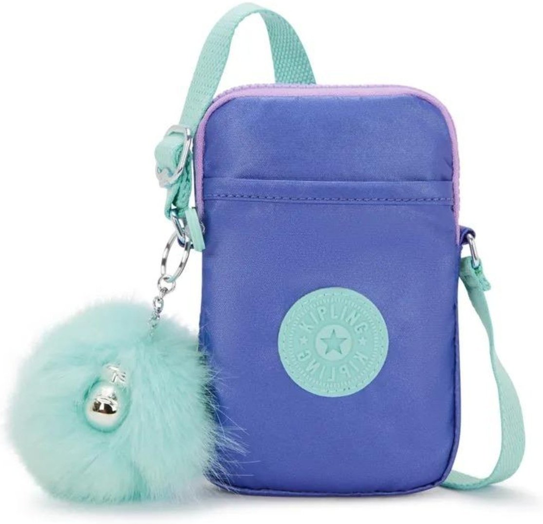 Bolsa Kipling Tally Cosmic Metallic