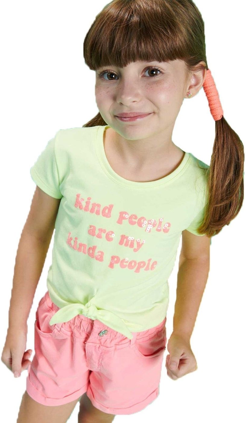 Infantil - Blusa Kind People Infanti Amarelo