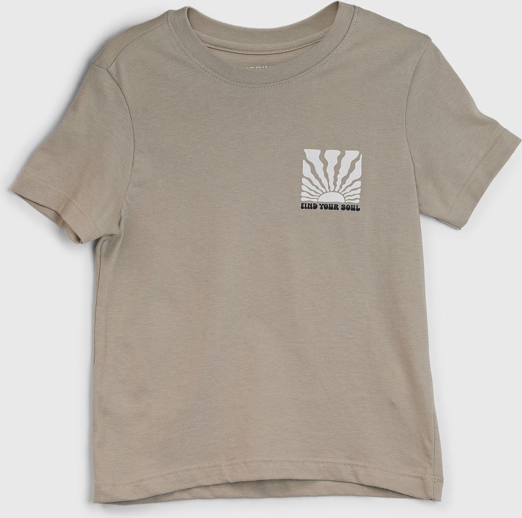 Imagem principal Infantil - Camiseta Hering Estampa Find Your Soul Hering Kids bege Hering Kids bege