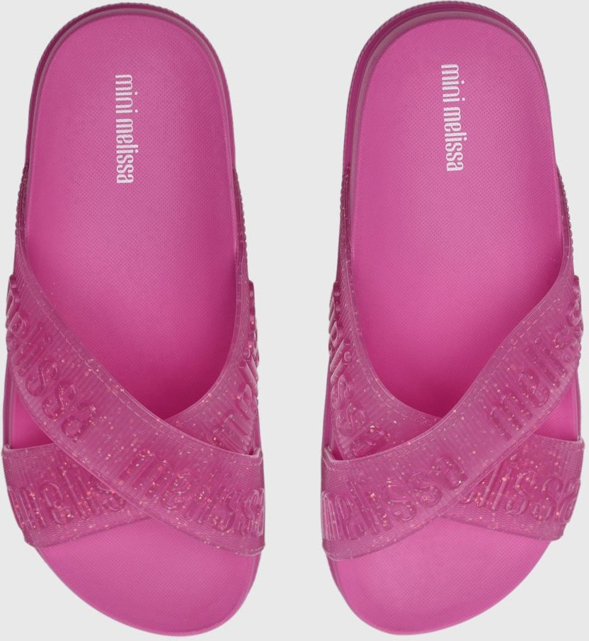 Imagem principal Infantil - Chinelo Mini Melissa Cozy Slide M Lover rosa Mini Melissa rosa
