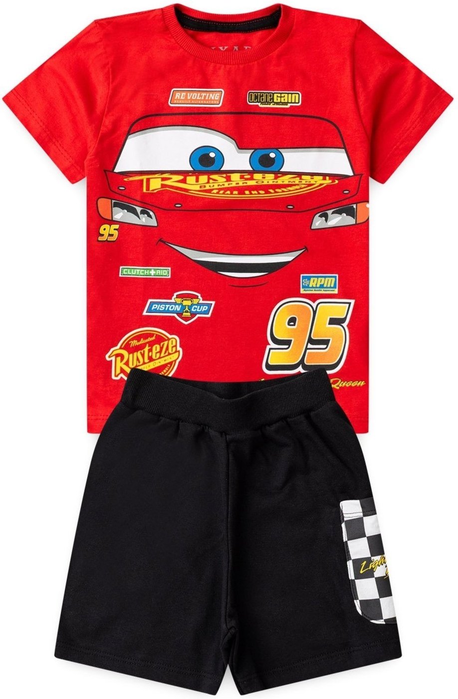 Imagem principal Infantil - Conjunto Bem Vestir Masculino Carros Disney vermelho Disney vermelho