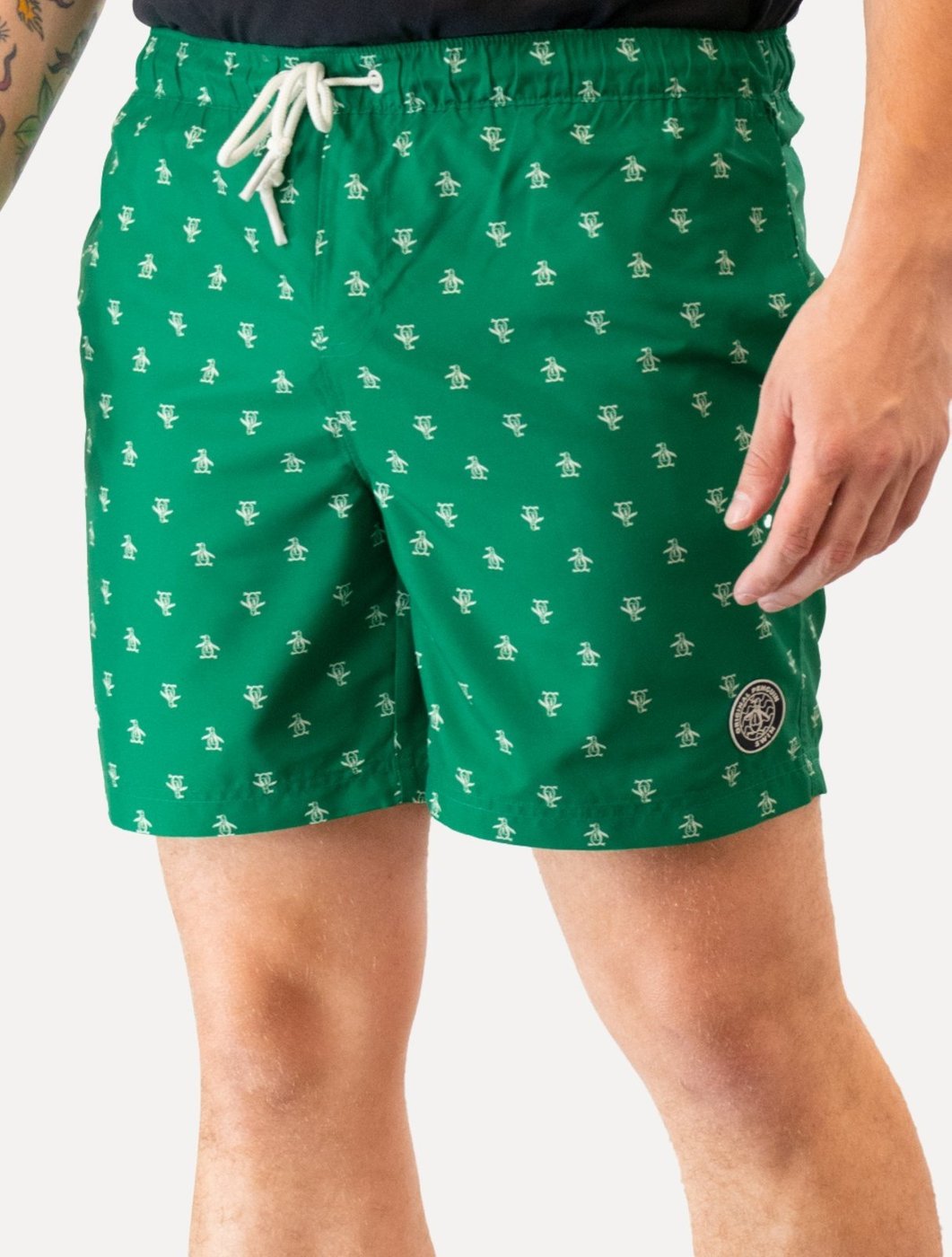 Imagem principal Short Original Penguin Masculino D Água Logo Print verde Original Penguin verde