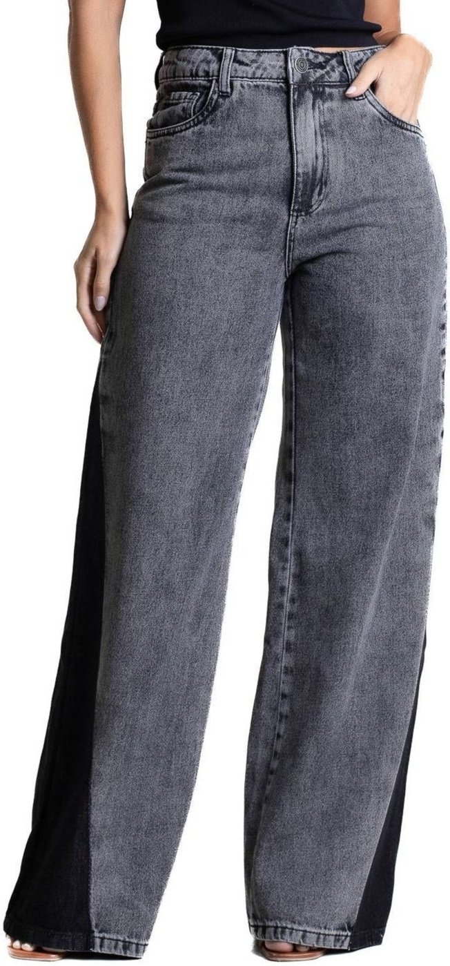 Calça Jeans Sawary Wide Leg - 282300