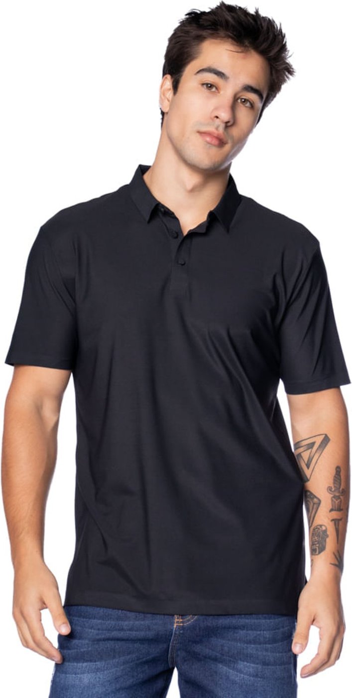 Polo Masculina Sea Surf Tecido Elástico
