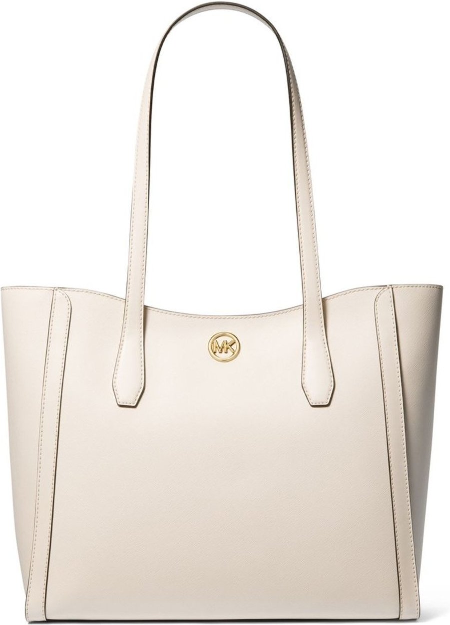 Imagem principal Bolsa Tote Leida Grande De Poliéster 35S4g9gt3l289 Michael Kors branco Michael Kors branco
