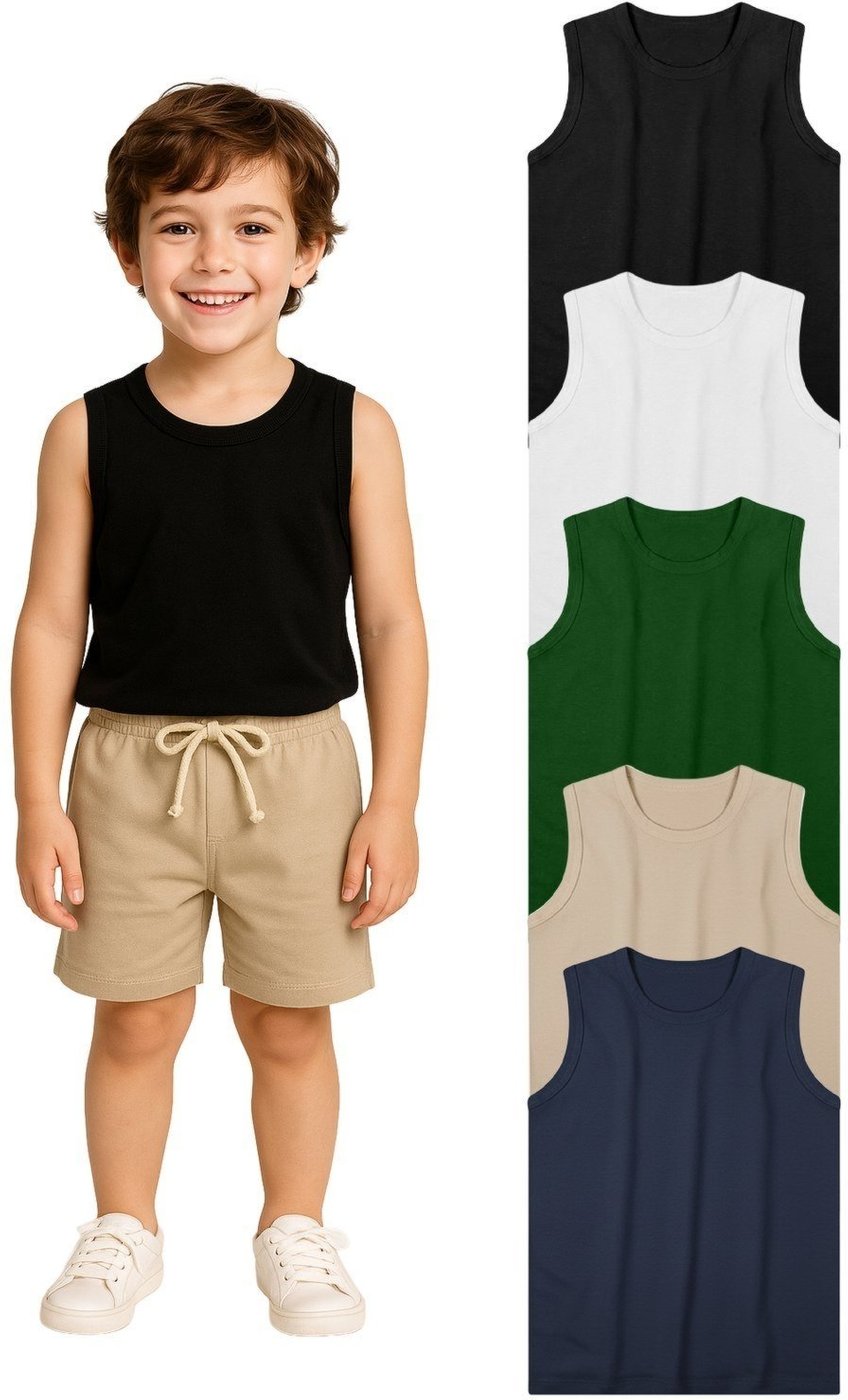 Imagem principal Infantil - Kit Sortido 3 Regatas Menino Babei no Look multicolorido Babei no Look multicolorido