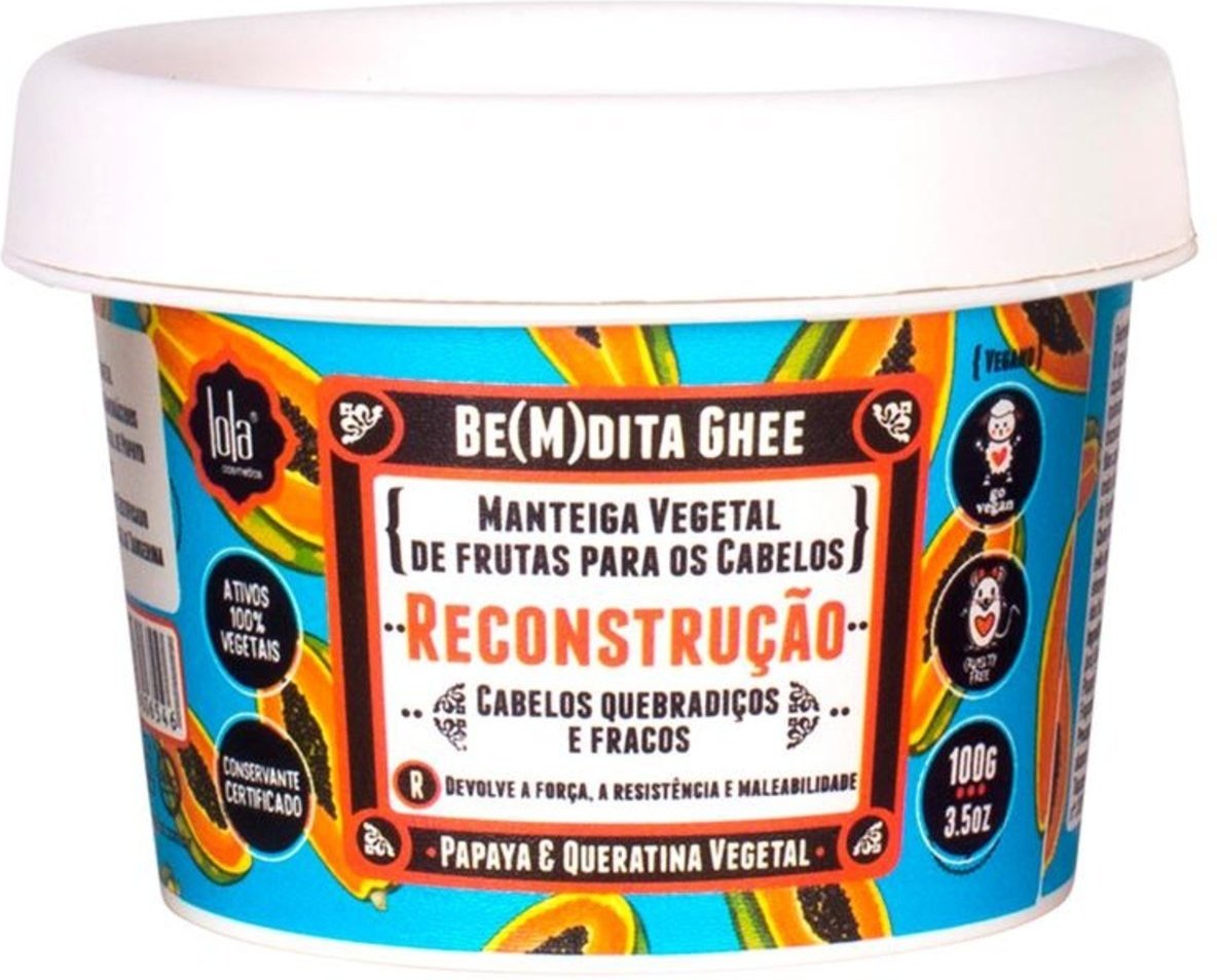 Imagem principal Lola Cosmetics Be(m)dita Ghee Máscara de Reconstrução 100g incolor incolor
