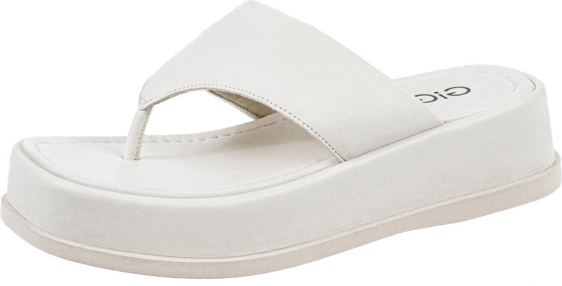 Imagem principal Chinelo Plataforma Gigil Papete Flatform Dedo Off White branco/off-white white Gigil branco/off-white white