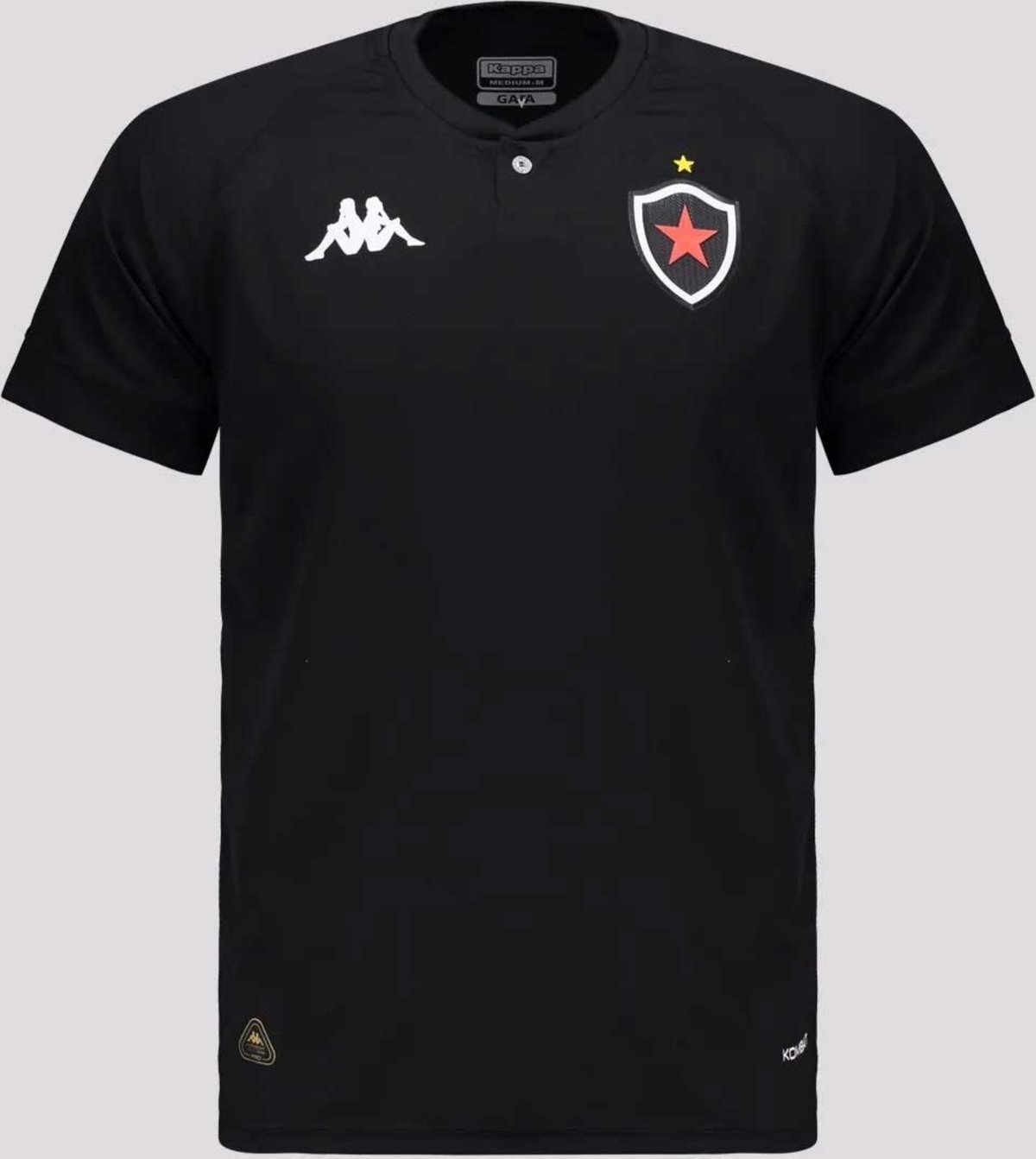 Imagem principal Camisa Kappa Botafogo PB I 2025 Juvenil preto Kappa preto