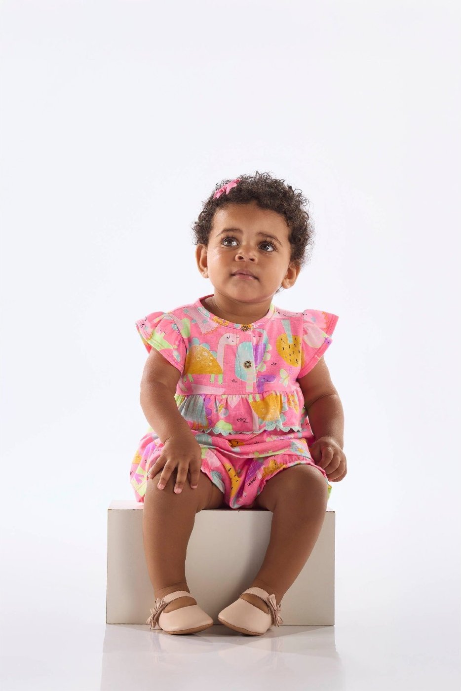 Imagem principal Infantil - Conjunto Bata Calcinha Dinossauros Up Baby rosa Up Baby rosa