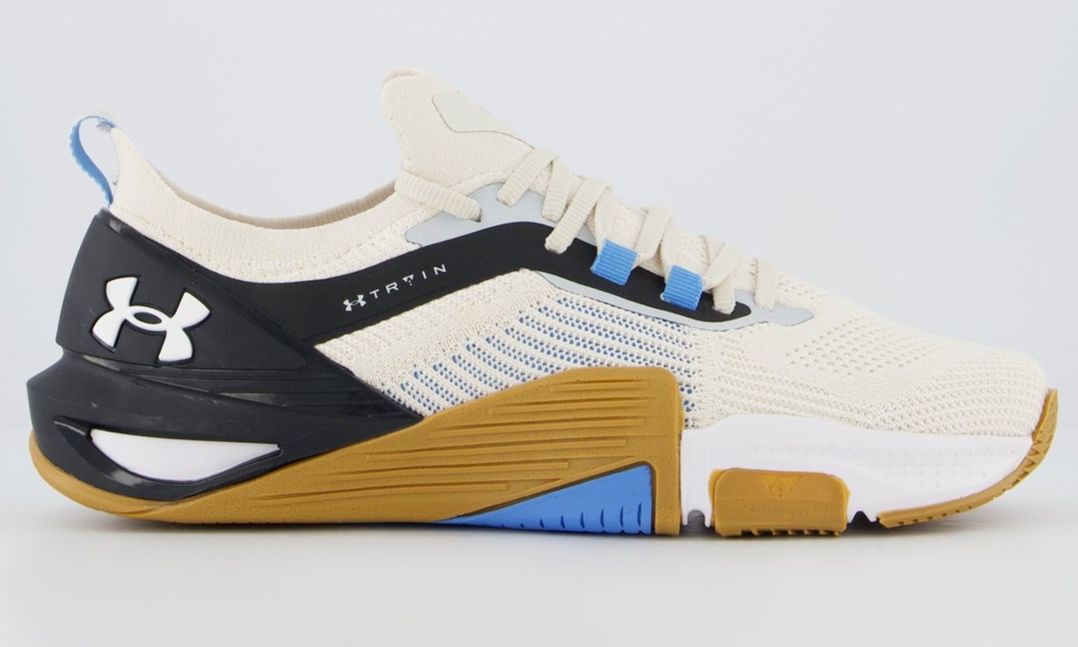 Imagem principal Tênis Under Armour Tribase Cross 2 SE Off-White e Azul Claro branco white branco white