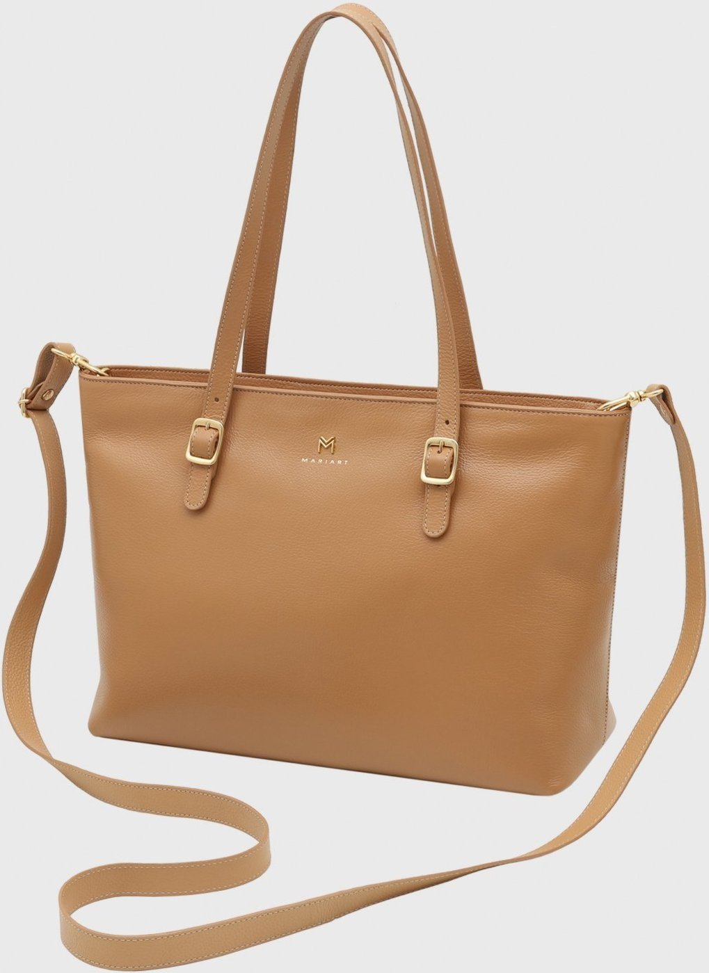 Bolsa Transversal Couro Mariart Cedro Macadâmia