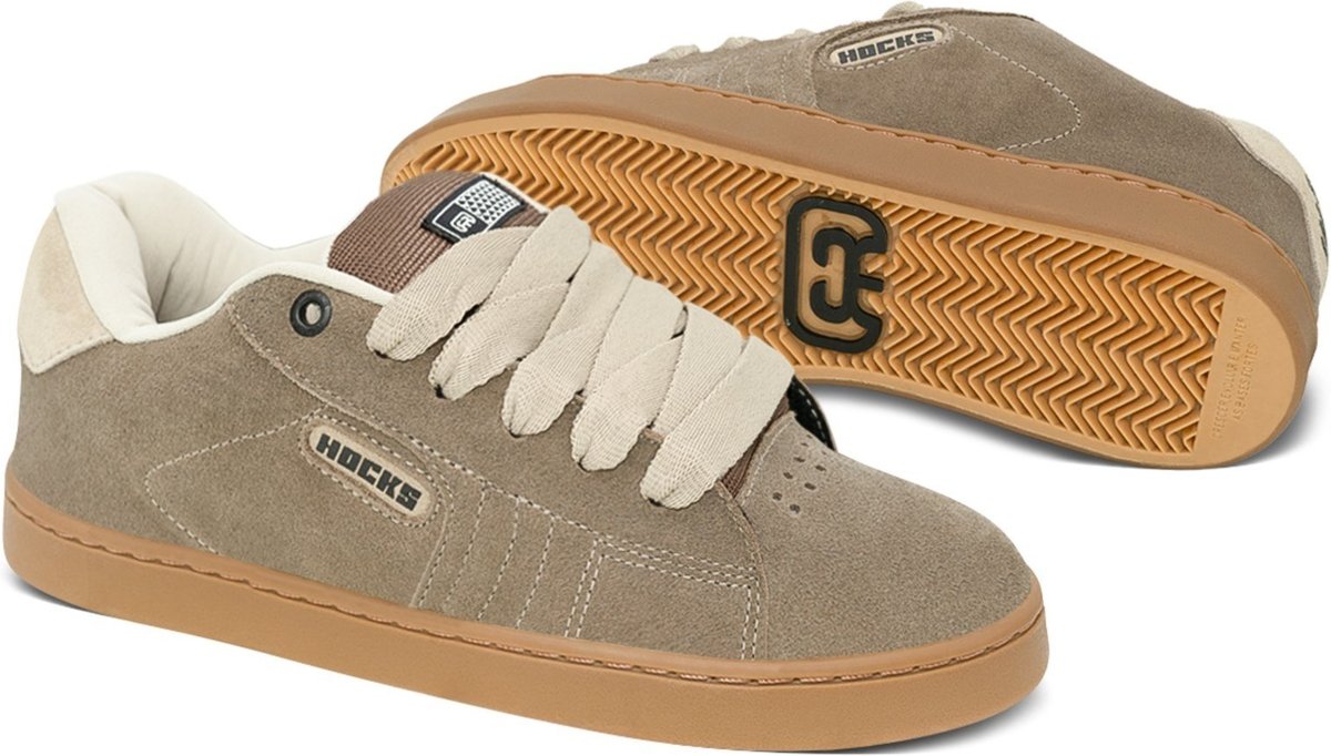 Imagem principal Tênis Hocks Ruas Skate Rat Unissex marrom Hocks marrom