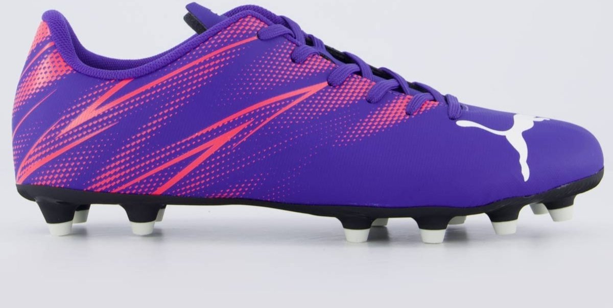 Chuteira Puma Attacanto FG/AG BDP Campo Roxa
