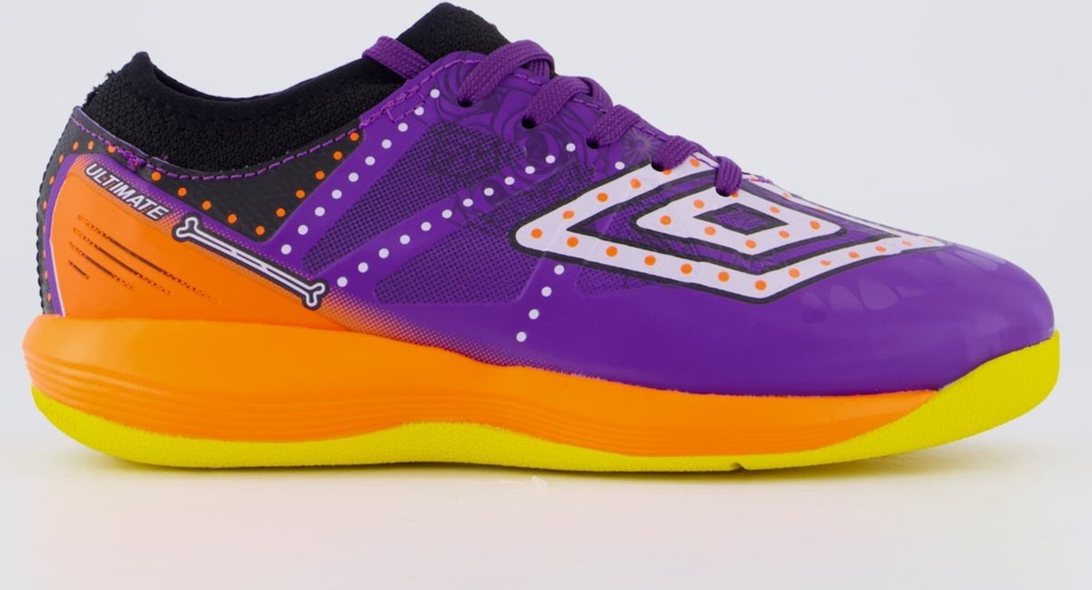Imagem principal Chuteira Umbro Ultimate JR Día de Los Muertos Futsal Juvenil Roxa roxo Umbro roxo