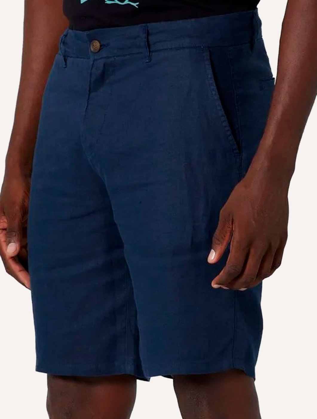 Imagem principal Bermuda Original Penguin Chino Linho BPHB0023 azul marinho Penguin azul marinho