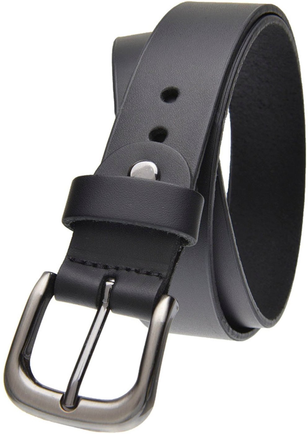 Cinto Feminino em Couro GP 28 com fivela grafite na cor