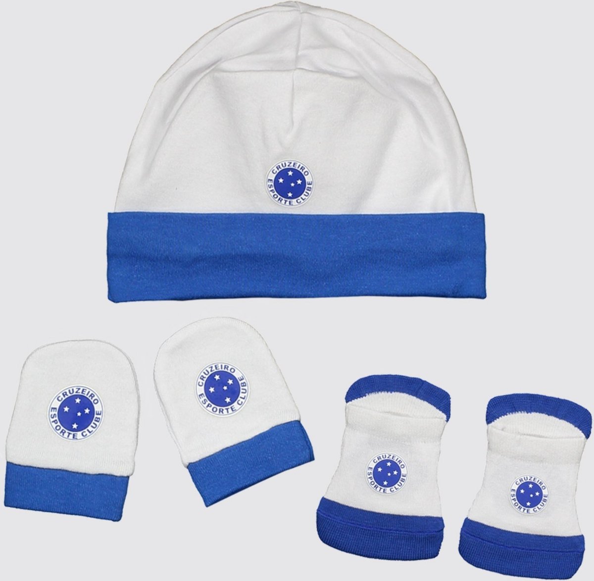 Imagem principal Kit Cruzeiro Touca Meia e Luva Reve D´or branco Reve D´or branco