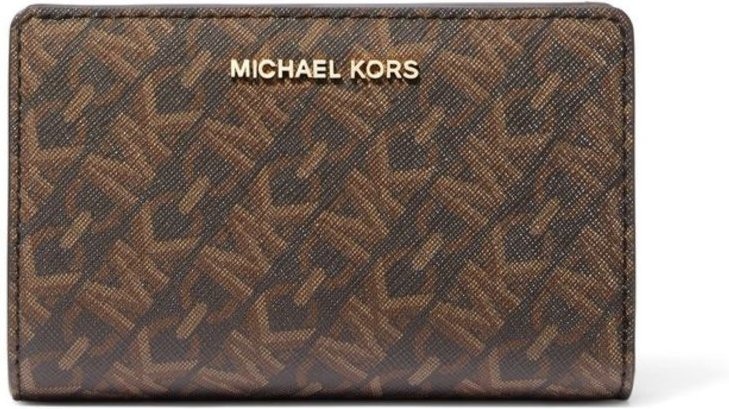Imagem principal Carteira Empire Logo Média 32R4g8ed6b227 Michael Kors marrom Michael Kors marrom