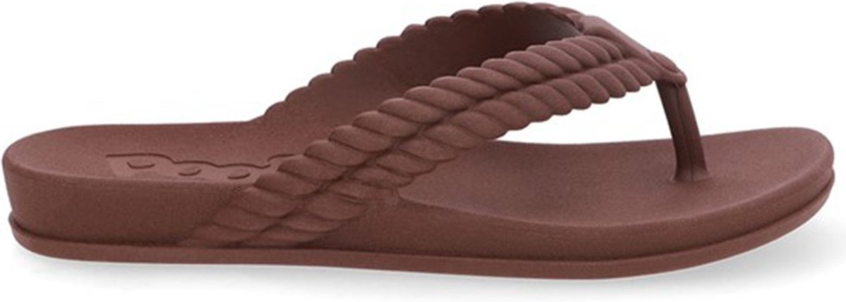 Imagem principal Chinelo Usaflex com tira de dedo trabalhada Confortável leve Moca Mousse preto Usaflex preto