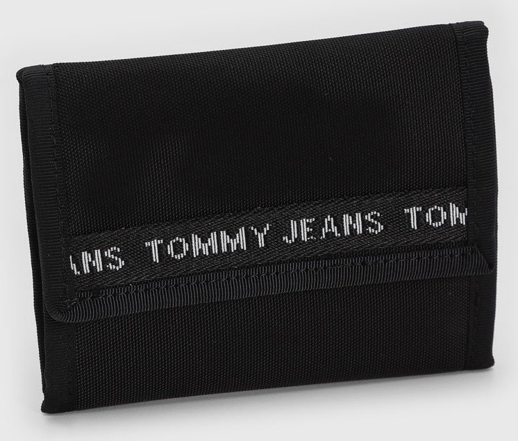Imagem principal Carteira Masculina Tommy Jeans Logo Preta preto Tommy Jeans preto