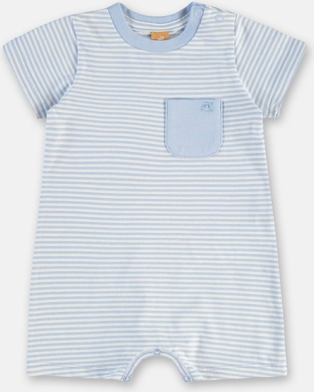 Imagem principal Infantil - Macaquinho em Cotton para Menino Up Baby azul Up Baby azul