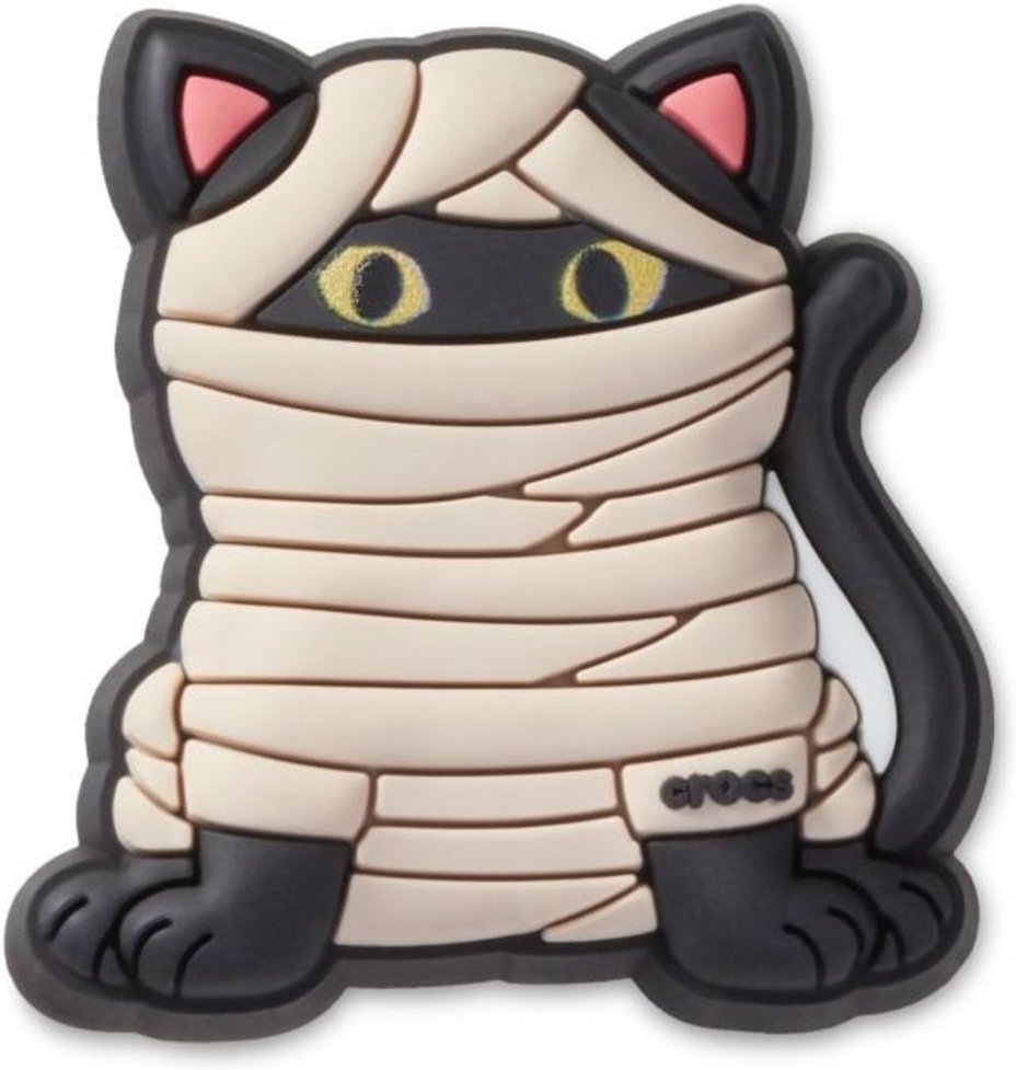 Infantil - Jibbitz™ Múmia Gato Preto