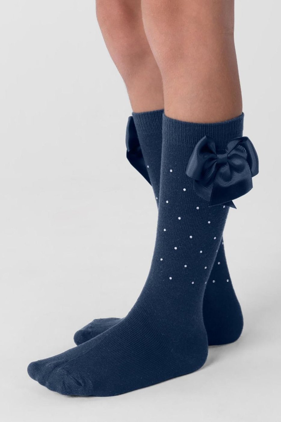 Imagem principal Meia menina com laço Mundi Brandili Mundi azul Brandili Mundi azul