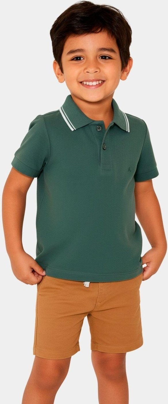 Imagem principal Infantil - Polo Aramis Frisos Bandeira verde Aramis verde
