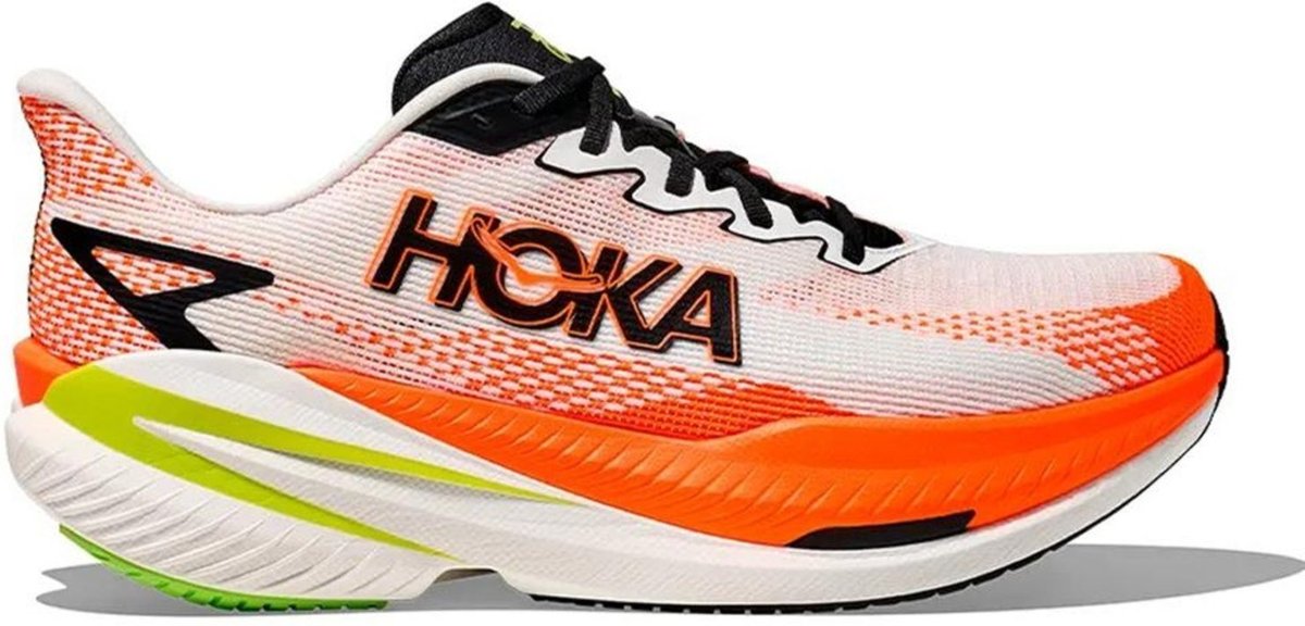 Imagem principal Tênis Hoka Mach X 3 Neon Tangerine laranja white HOKA laranja white