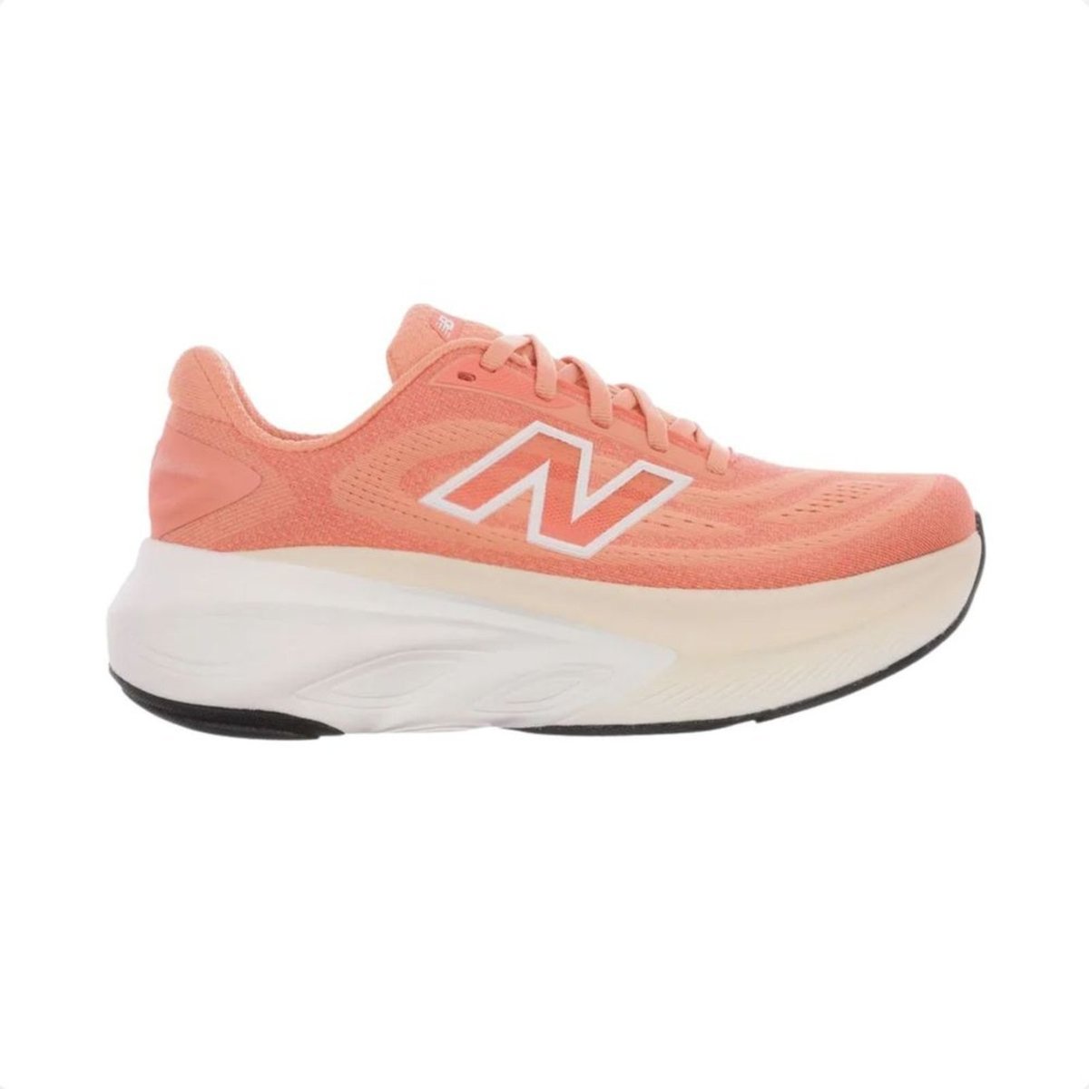 Imagem principal Tênis Running Feminino New Balance Fresh Foam X More V6 Laranja vermelho New Balance vermelho