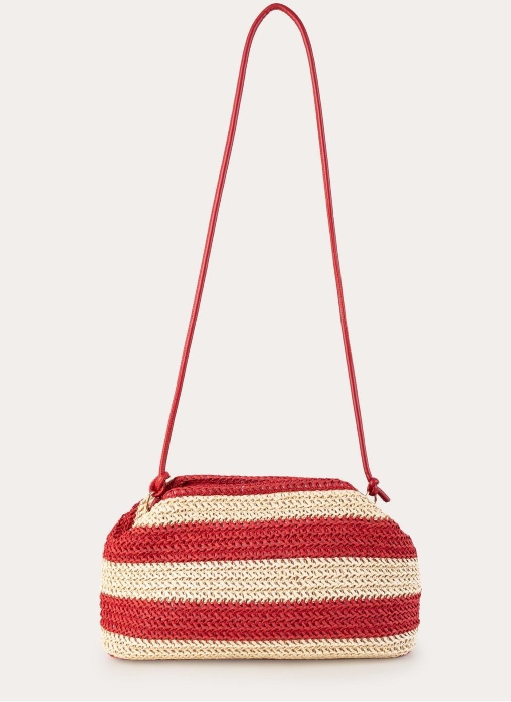 Bolsa Feminina Crossbody Em Palha