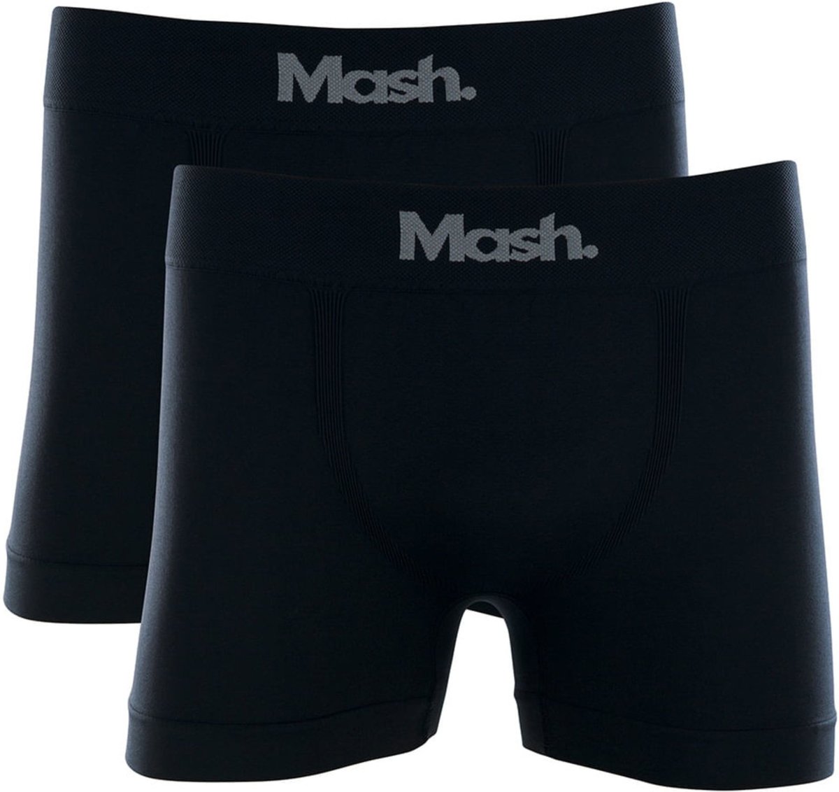 Imagem principal Kit 2 Cuecas Boxer Microfibra Sem Costura MASH preto MASH preto