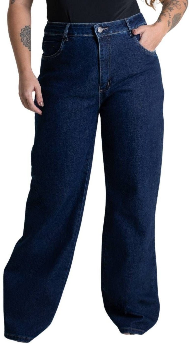 Calça Jeans Sawary Wide Leg - 280006
