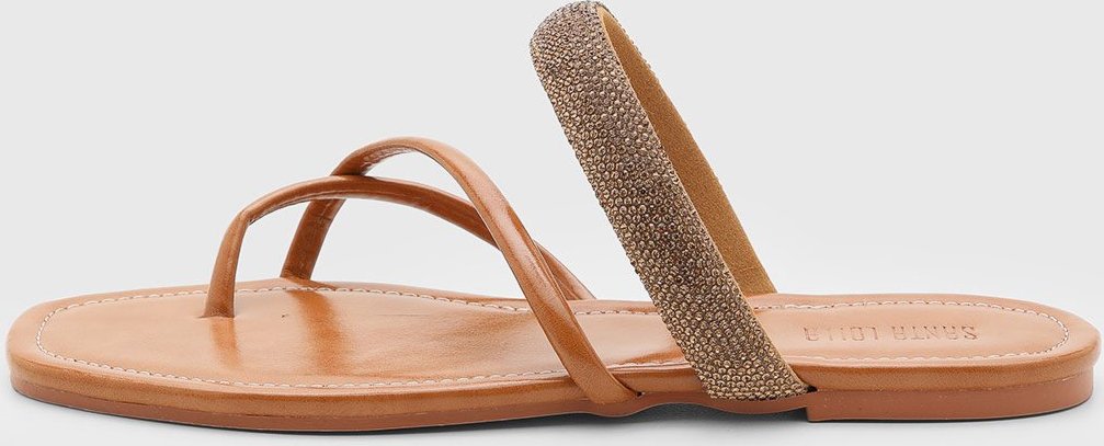 Rasteira Feminina Santa Lolla Bico Quadrado