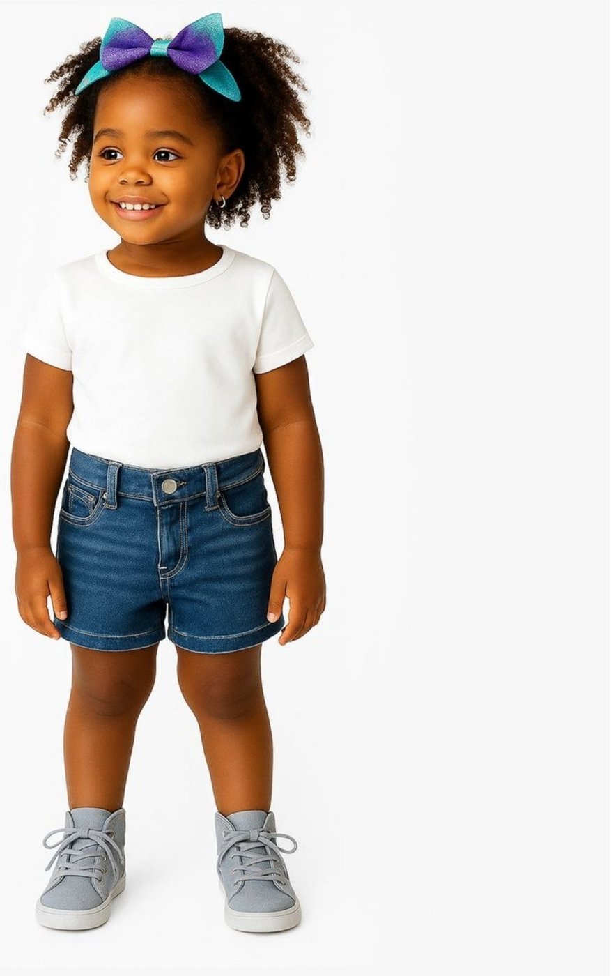 Imagem principal Infantil - Short Jeans Com Bolsos Select azul Select azul
