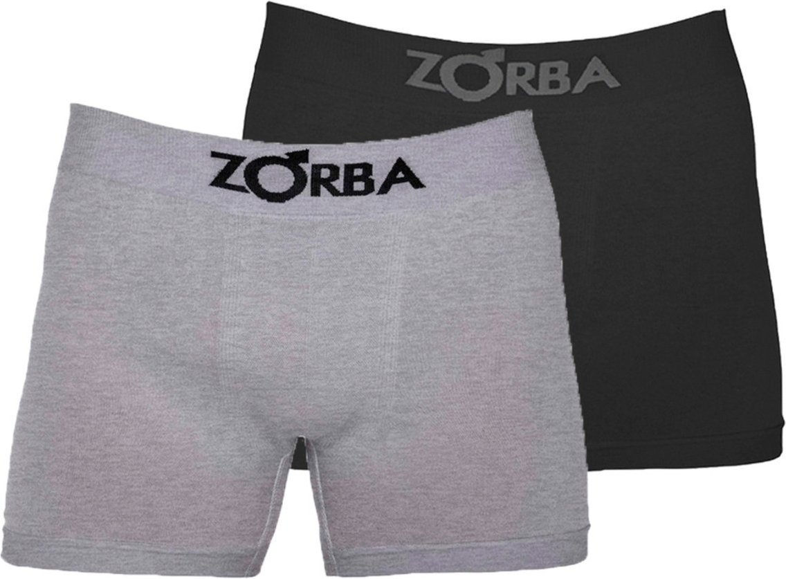 Imagem principal Kit com 2 Cuecas Boxer Zorba 781 Colorido preto Zorba preto