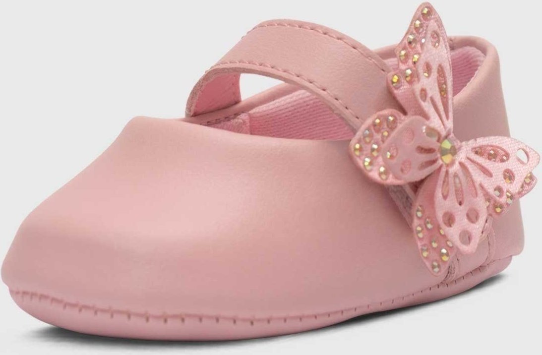 Imagem principal Infantil - Sapatinho Pópidi Menina Sapatilha Borboleta dourado Pópidí dourado