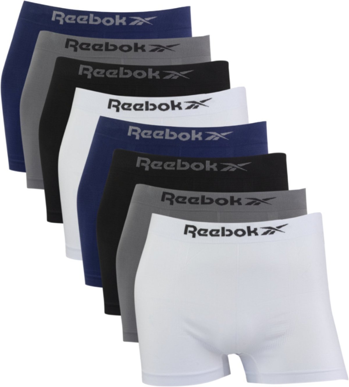 Imagem principal Kit 8 Cuecas Reebok Boxer Classic Microfibra Sortido multicolorido Reebok multicolorido