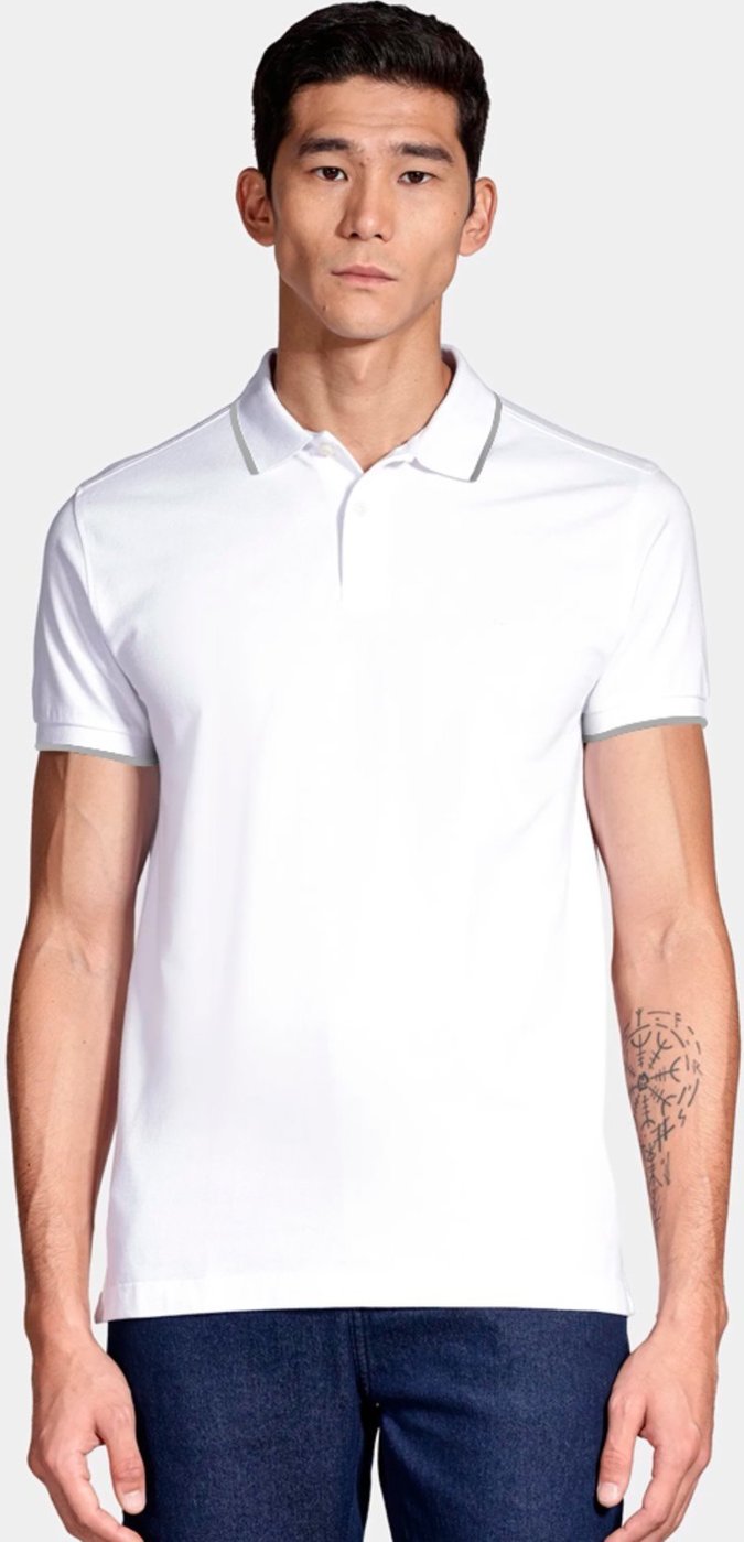 Imagem principal Camisa Polo Aramis Classic Friso Ve26 Masculino branco Aramis branco