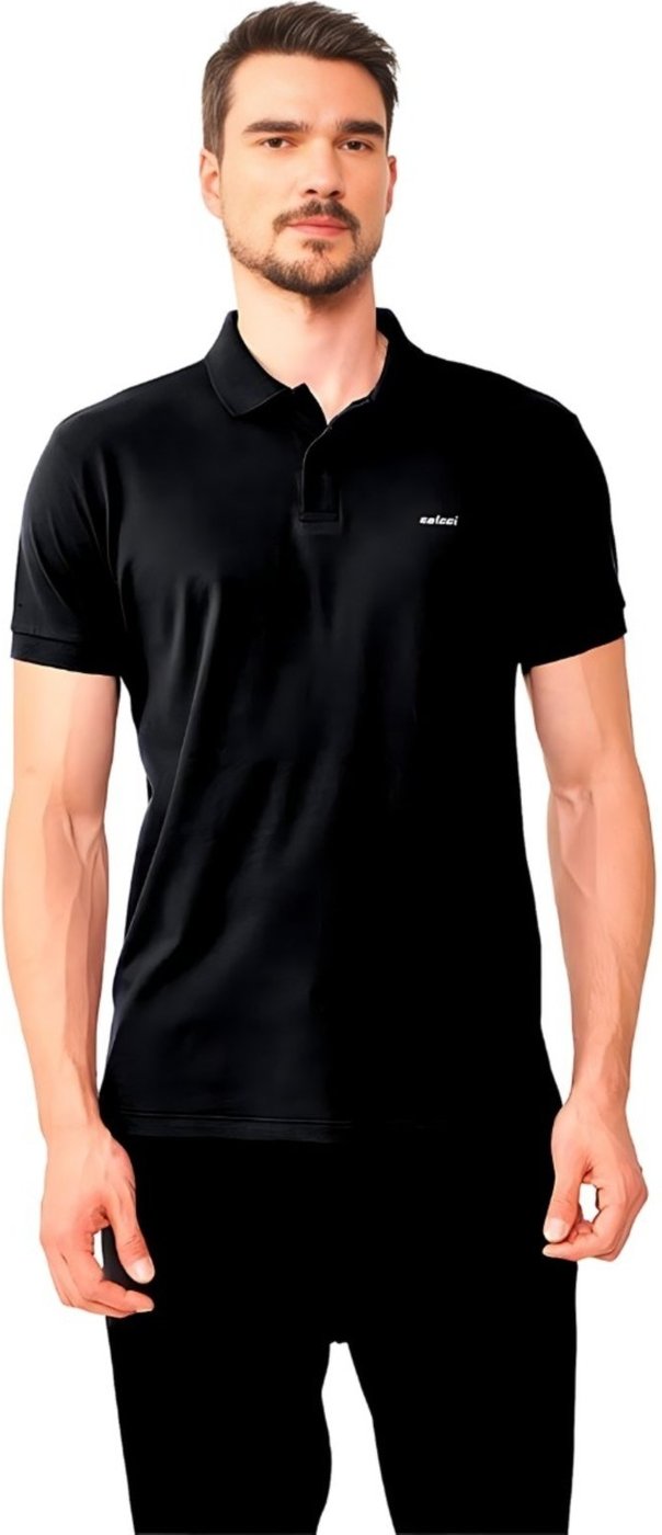 Imagem principal Camisa Polo Masculina Colcci Cores Básicas preto Colcci preto