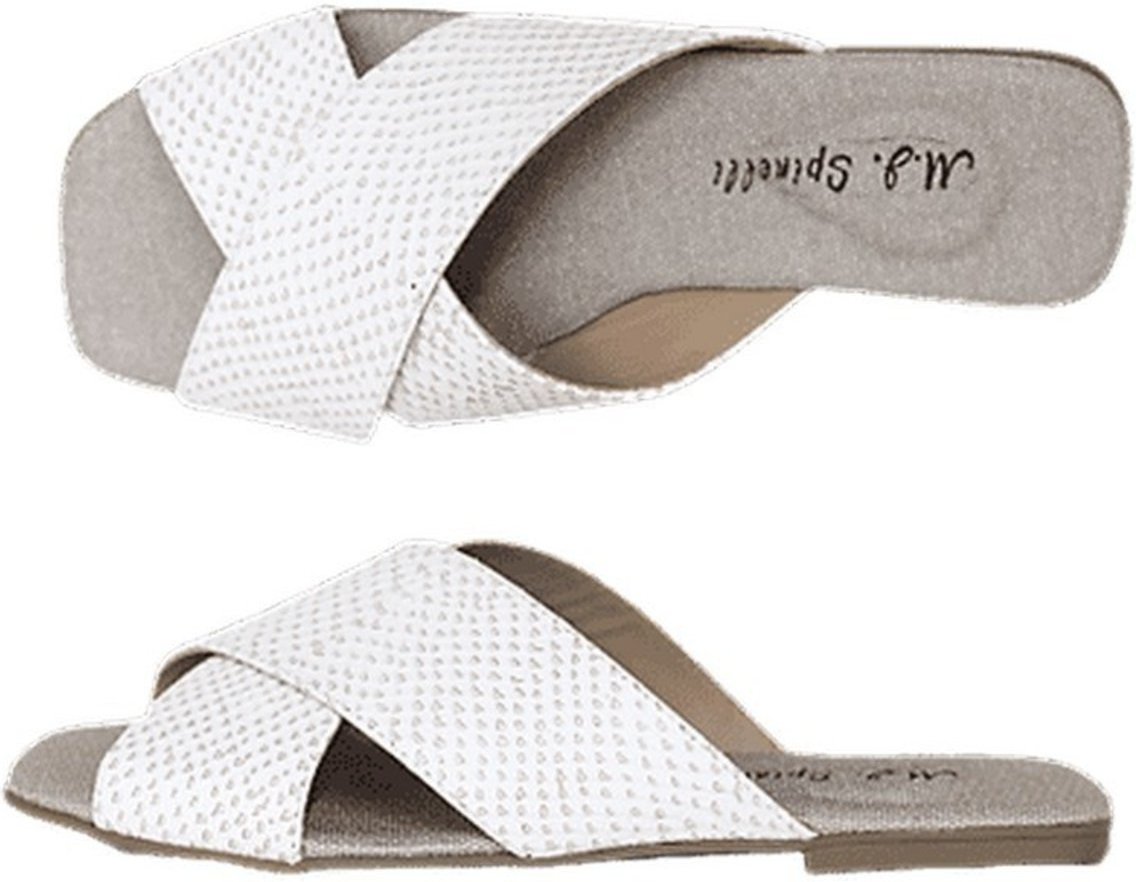 Imagem principal Chinelo Rasteirinha Tiras em Couro Spinelli branco Spinelli branco