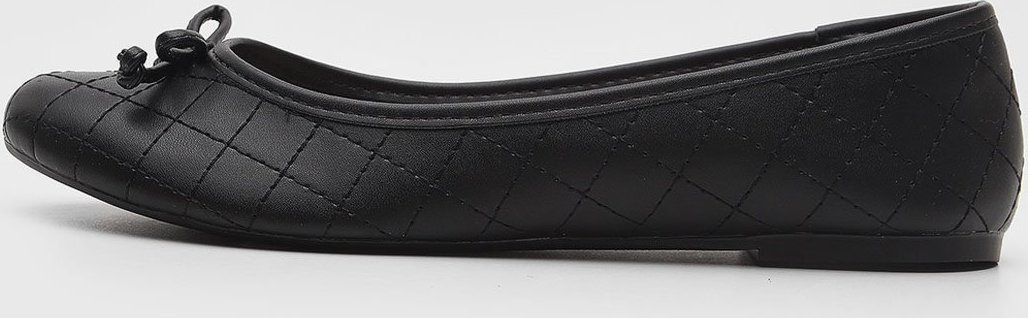 Sapatilha Via Uno Laço Preta