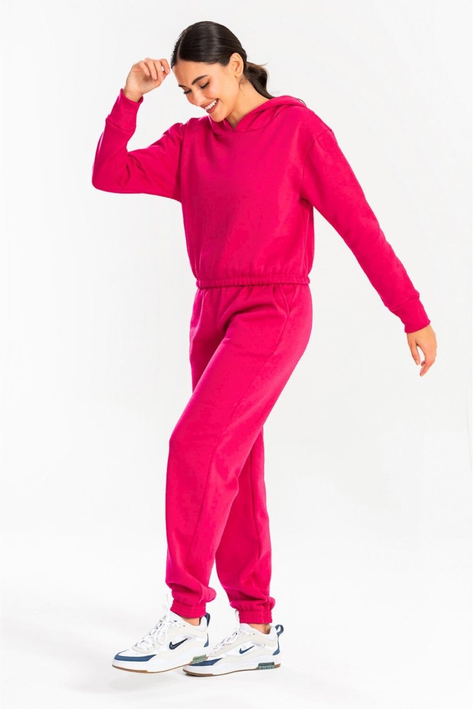 Conjunto Moletom Feminino Comfy Rosa