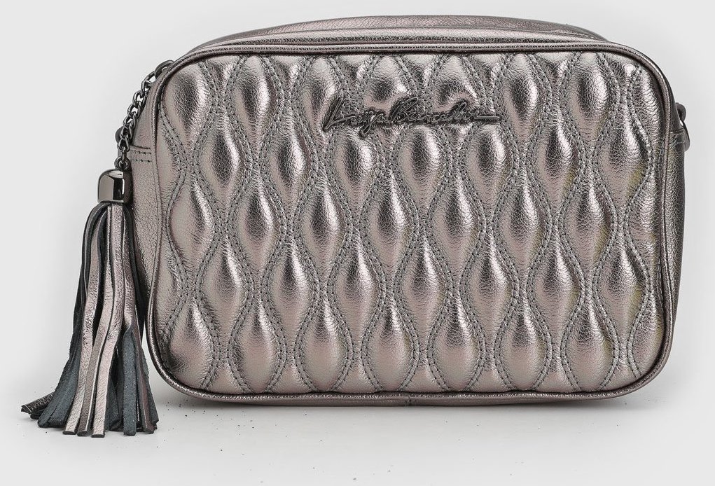 Bolsa Tiracolo Luiza Barcelos Metalizado
