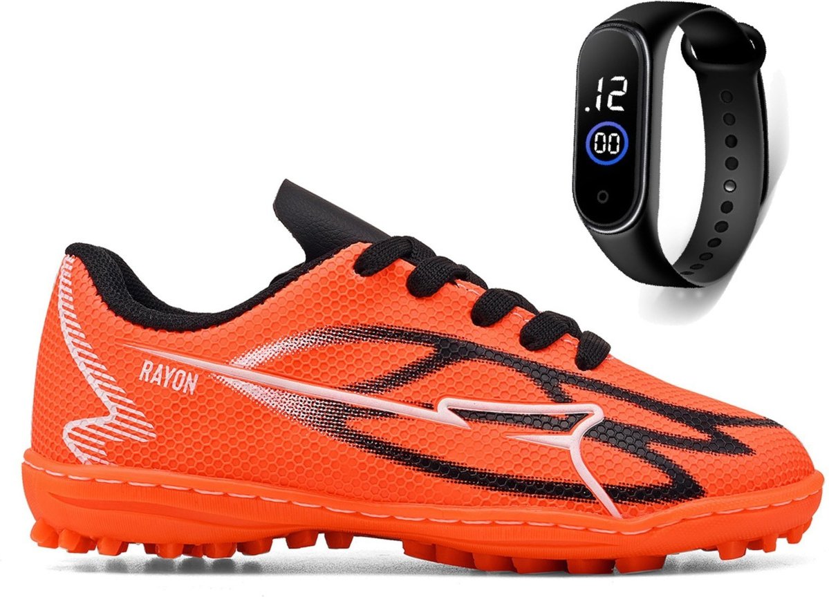 Imagem principal Infantil - Kit Chuteira Futebol Campo Society Meninos + Relógio CALCADOS LGHT LIGHT preto CALCADOS LGHT LIGHT preto