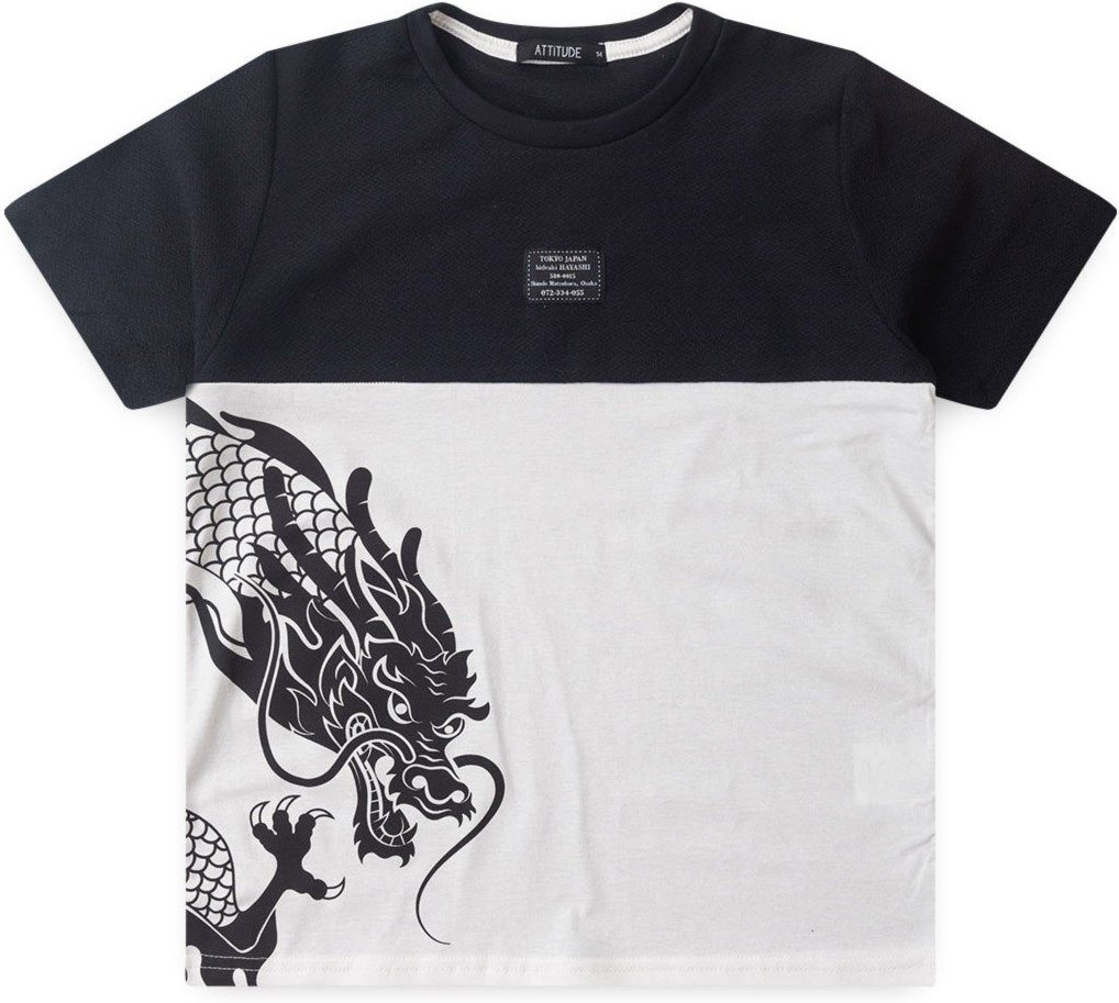 Imagem principal Infantil - Camiseta Platinum Dragão Chinês Branco PLATINUM KIDS preto PLATINUM KIDS preto