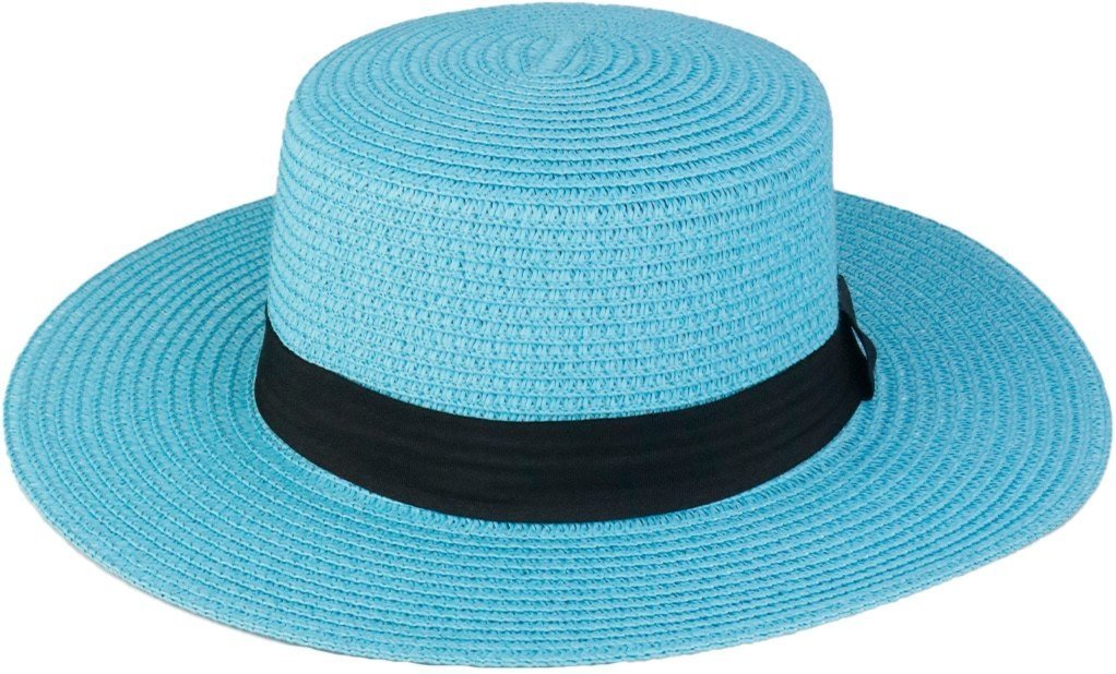 Chapéu de Palha Nua Duza com Faixa Preta