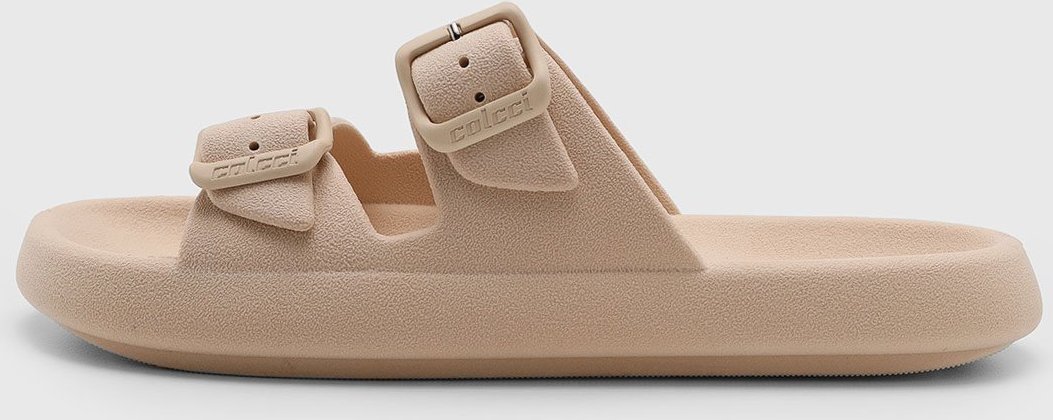 Rasteira Feminina Colcci Duas tiras com fivelas ajustáveis